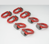 6Pcs 2T OR  8Pcs 3.15T Welded D-shaped Lifting Ring For Marine Or Mould Hoister
