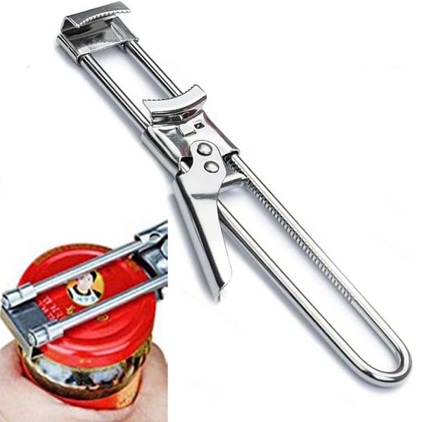 Jar Opener Adjustable Multifunctional  Kitchen Gadget Bottle Can Gripper Tool