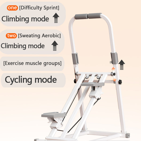 3 Gear Stair Stepper Machine Foldable Home Vertical Climber w/Calorie Monitor