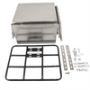Foldable Motorcycle Trunk Camping Box Stall Box Shelves Barbecue Picnic Table