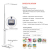 Full Body Composition Analysis Machine Gym Ultrasonic Weight Height Scale