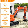 200mm Narrow Digging Bucket For Mini Excavators 7.87in Trenching Attachment