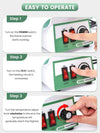 220V Hot Air Eyeglasses Lens Frame Warmer Heater Optical Temperature Modes