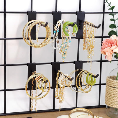 4" Gridwall Hooks 60 Pack Grid Wall Hooks Grid Panel Hooks Hangers for Retail AU