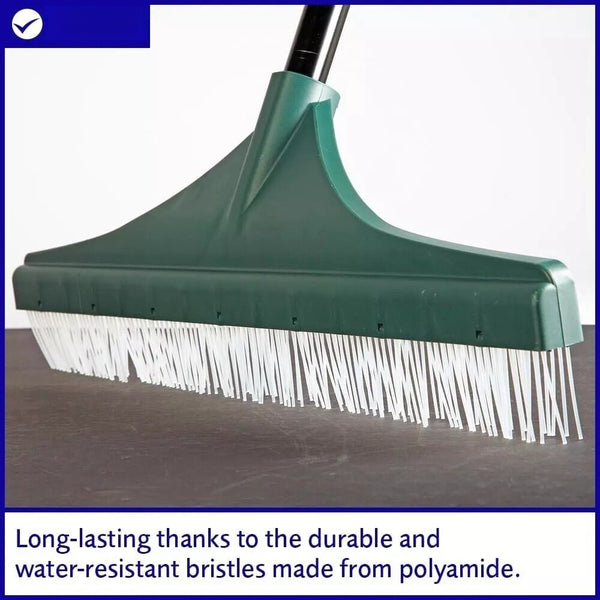Turf Carpet Rake Broom Hand Rake Carpet Rake for Pet Hair with Adjustable Handle