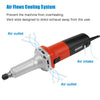 Electric Straight Die Grinder Tool for Grinding Polishing Deburring Welding AU