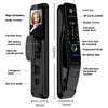 Smart Door Lock Video Voice Intercom Camera Fingerprint Unlock with 14 languages