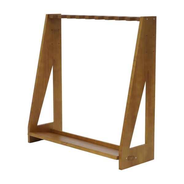 Gun Rack Freestanding Rifle Racks Heavy Duty Wooden Shotgun Rack Adjustable
