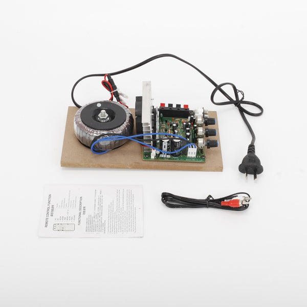 2.0 Channel High Power Amplifier Board for DIY Audio Projects w/ Colling Fan