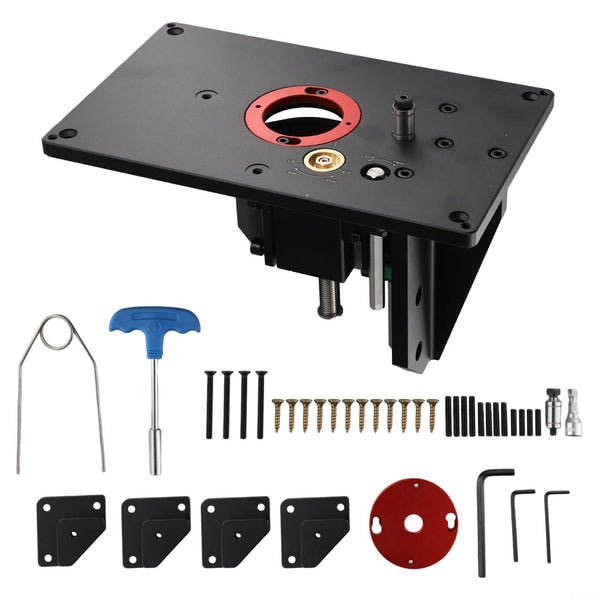 Aluminum Alloy Router Lift Table Professional Trimming Machine for 65mm Trimmers