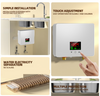 Electric Instant Hot Water System 3500W Tankless Shower Heater with LCD Display