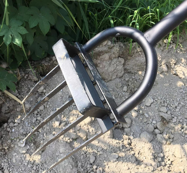 Gardening Pitch Fork Digging Fork with Manganese Steel Garden Agricultural Tool
