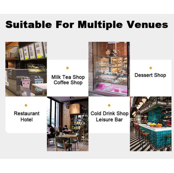 220V Automatic Bubble Tapioca Pearl Cooker 9L Milk Tea Store Equipment 1300W