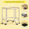 60" Kids Trampoline Adjustable Toddler Trampoline With Protection Net And Toys