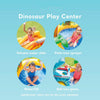Inflatable Dinosaur Play Center Pool Playhouse Water Park with Kid Pool Slide