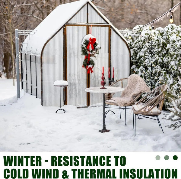 Polycarbonate Greenhouse Panels Water & Impact Resistance Roofing For Garden
