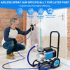 6KW Airless Paint Sprayer 16L/Min Electric Painting Spray Machine Deck Spraying