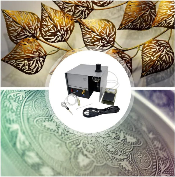 Single Ended Pneumatic Impact Engraving Machine Jewelry Engraver Graver Tool