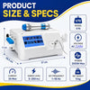 Shockwave Therapy Machine ESWT Shock Wave Therapy Device with 10 Heads&12 Modes