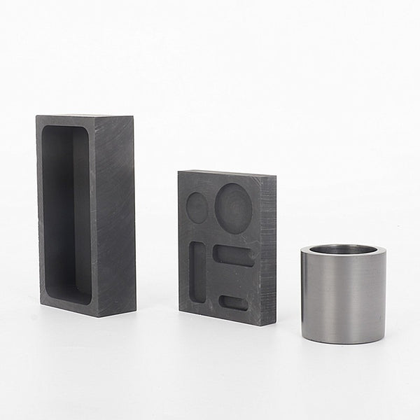 Torch Melting Casting Kit Clay Graphite Crucible Set  5in1 Graphite Cast Mould