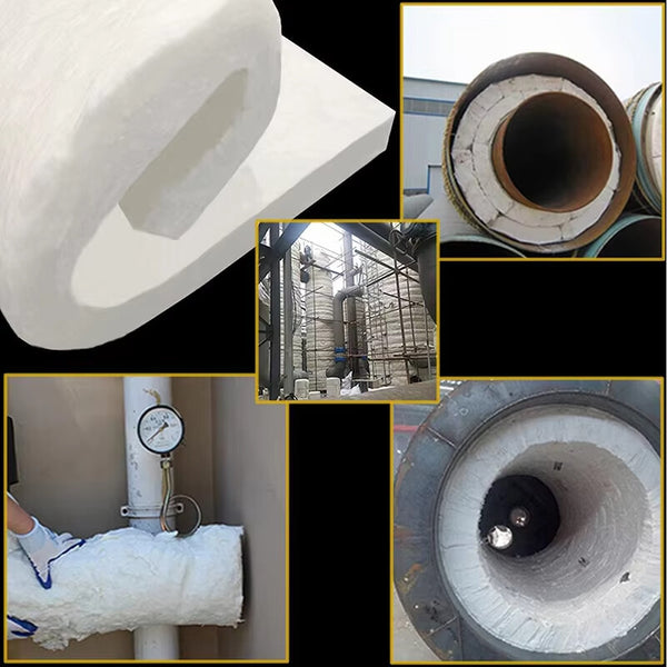 Ceramic Fiber Blanket Fireproof BlanketHigh Temperature 1260℃ Stoves Furnace