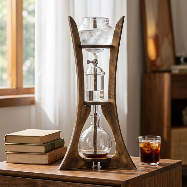 Iced Drip Coffee Maker Gater Dutch Cold Brew Glass Cold Coffee Vending Machine