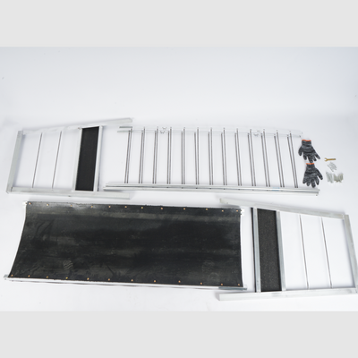 1.5M Feed Trough Goat Cattle Hay Grain Rubber Feeder Tray with Metal Bracket