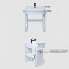 Adjustable Wash Basin Station For Child Toddler Early Training Learning Plastic
