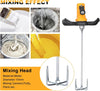 Concrete Finishing Machine Electric Plaster Mortar Cement Putty Trowel & Mixer