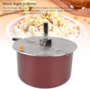 Stainless Steel Popcorn Popper Hand Operated Popcorn Maker Machine for Gas Stove