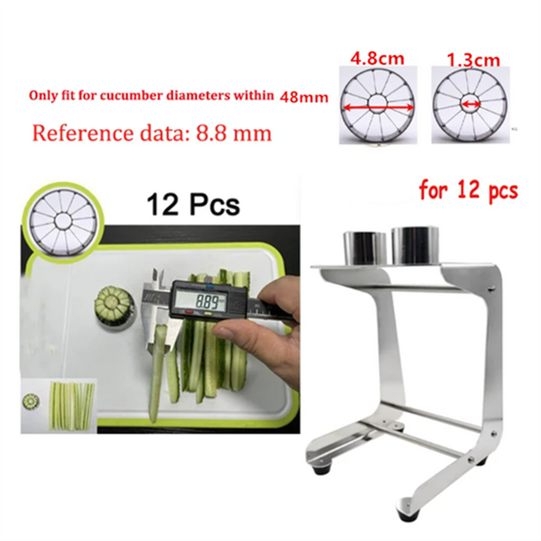 Manual Cucumber Cutter Carrot Stick Maker Commercial Vegetable Slicer for Sushi