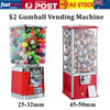 $2 Operated Gumball Vending Machine Toys Balls Egg Twisting Dispenser w/Lock