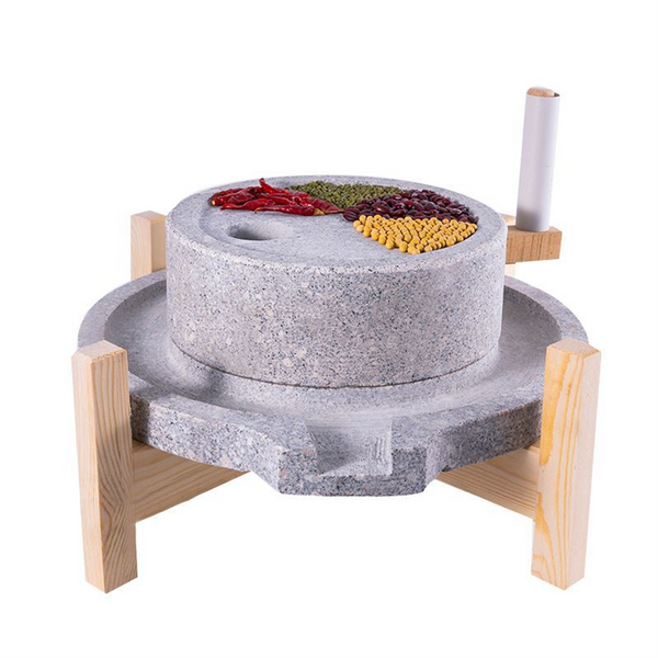 30x40cm Stone Mill Grinder Dry/Wet Grinder Pepper Bean Flour Mill Grinder AU