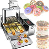 Commercial Automatic Donut Making Machine 5.5L Hopper Donut Maker 4 Row 1800p/h