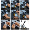 DIY Badge Making Machine Fridge Magnet Maker Kit for 50x50mm Fridge Magnet Badge