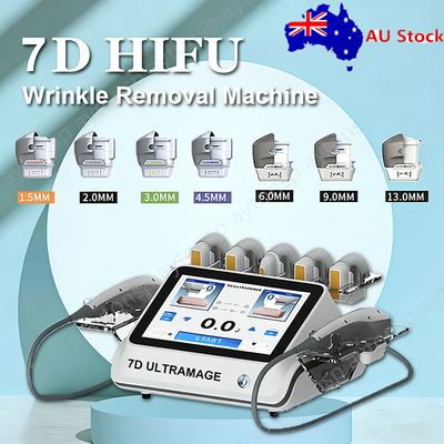 7D Hifu Facial Skin Firming Wrinkle Anti Aging Machine Body Weight Fat Burner