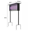 Solar USB Mosquito Killer Light Electronic Fly Bug Insect Zapper Trap Pest Lamp