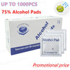 100-1000x Alcohol Prep Pads Swab Wipes 75% Ethyl Cleaning Sterile General USE AU
