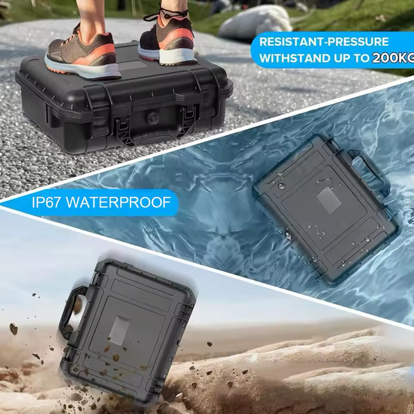 For Starlink Mini Hard Carrying Case Waterproof Portable Storage Box Protective