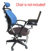 Ergonomic Laptop/Keyboard/Mouse Stand/Mount/Holder for Chair