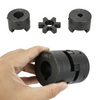 L075/L095 1/2" to 1" Flexible L-Jaw Coupling Coupler Set HT250 Cast Iron