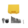 3" Boring Head With BT40 1-1/2"-18 Shank & 12Pcs Carbide Boring Bar For Milling