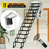Electirc Attic Ladder Aluminum Folding 80*110 cm 9.4Ft With Remote Loft Stairs
