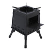 Wood Burning Camping Stove & Bag for Backpacking Outdoor Cooking Heating