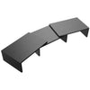 Dual Monitor Stand Riser 2 Monitor Desktop Organizer Adjustable Angle And Length