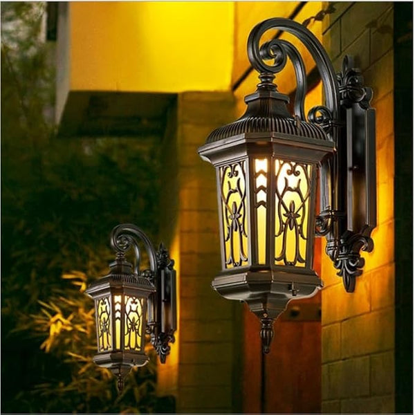 Garden Outdoor Wall Lamp Black Wall Sconce Hotel Wall Lights Balcony Wall Light