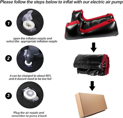 Multifunction Inflatable Sex Sofa Legs Open Restraints Chair Couples Adult Games