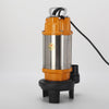 1500W Industrial Submersible Sewage Cutter Shredder Pump Dual Blades Heavy Duty