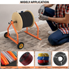 Metal Wire Spool Rack Cable Rack with Wheels, Wire Spool Holder for Wire Spools