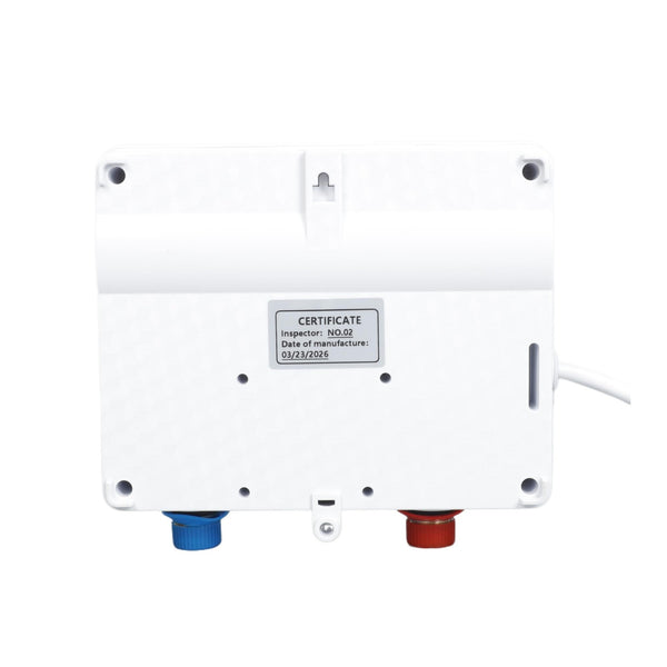 Electric Instant Hot Water System 3500W Tankless Shower Heater with LCD Display